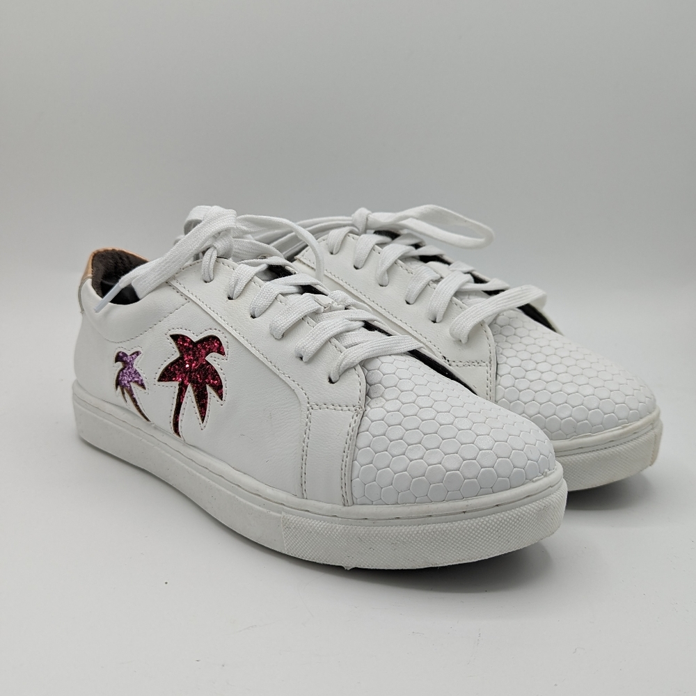 NEW Womens Circus By Sam Edelman Vanellore Palm Tree Sneaker Shoes Size 6.5